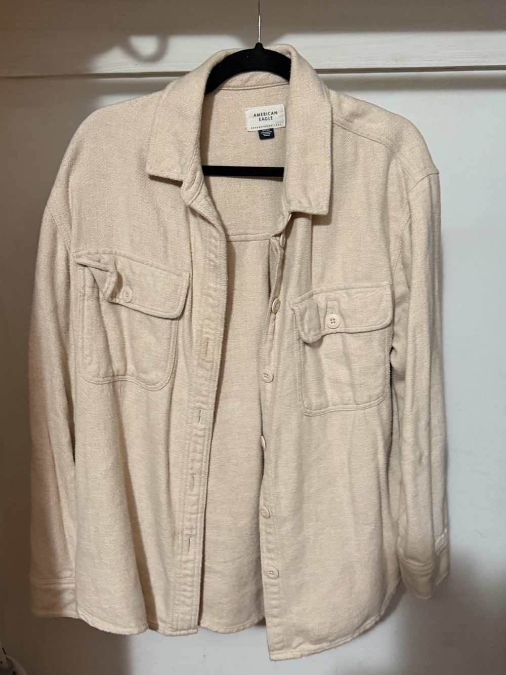 American Eagle Women's Oversized Fleece & Love Shacket